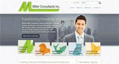 Desktop Screenshot of millerconsultants.com